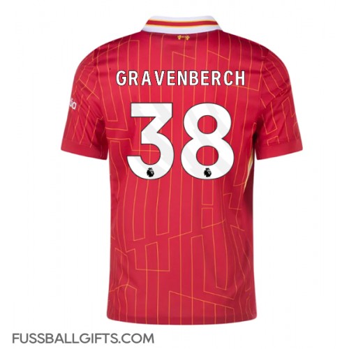 Liverpool Ryan Gravenberch #38 Fußballbekleidung Heimtrikot 2024-25 Kurzarm